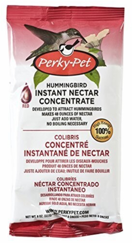 Perky Pet Instant Hummingbird Nectar 8 Oz Perspective: front