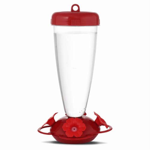 Perky-Pet Plastic Top-Fill Hummingbird Feeder Perspective: front