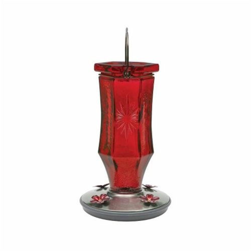 Woodstream Feeder Vintage Ruby Starburst Perspective: front