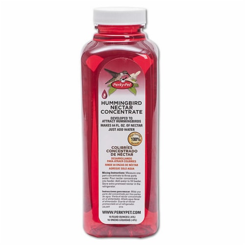 Woodstream 8415556 16 oz Red Hummingbird Nectar Concentrate Perspective: front