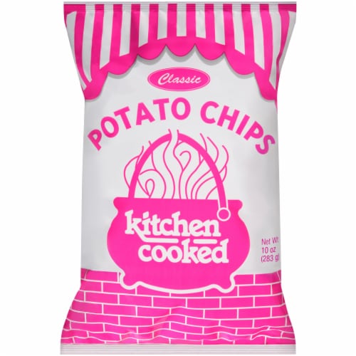 Kitchen Cooked Classic Potato Chips Perspective: front
