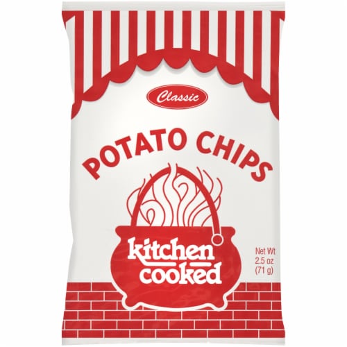 Kitchen Cooked Classic Potato Chips Perspective: front