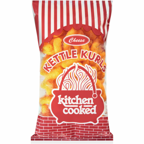 Kitchen Cooked Cheese Kettle Kurls Perspective: front