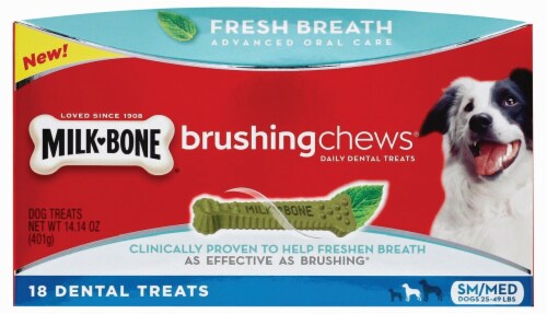 milk bone brushing chews fresh breath
