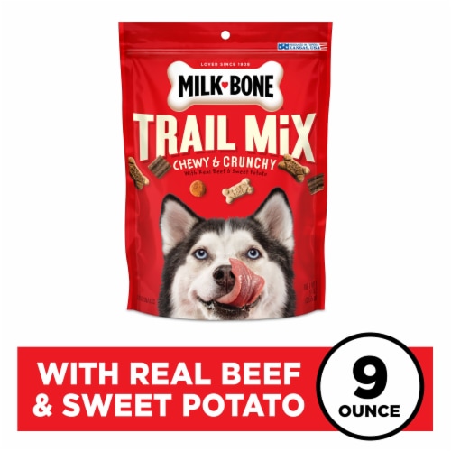 Milk-Bone® Trail Mix Dog Treats Perspective: front