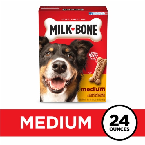 Milk-Bone® Medium Dog Biscuits Perspective: front