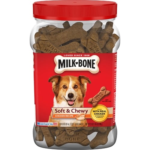 Milk Bone Soft Chewy Chicken Recipe Dog Treats Case 2 ct 25 oz QFC