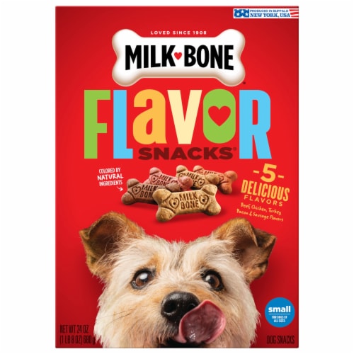 Milk-Bone® Flavor Snacks Small Dog Treats Perspective: front