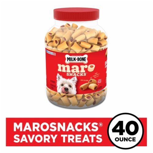 Milk-Bone MacroSnacks Dog Snacks Perspective: front