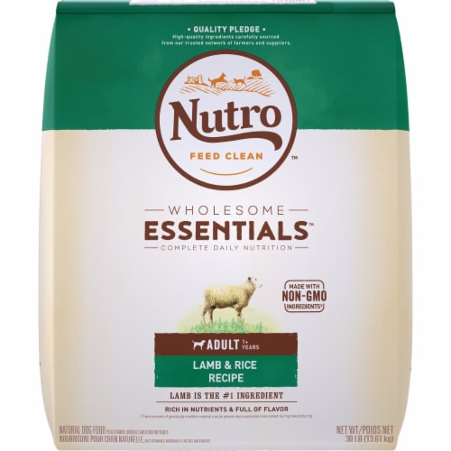 NUTRO DOG ADL LID LM WBR 1*30 LB Perspective: front