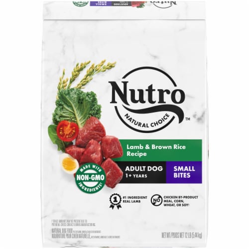 Nutro Natural Choice™ Small Bites Lamb & Rice Recipe Adult Dry Dog Food Perspective: front