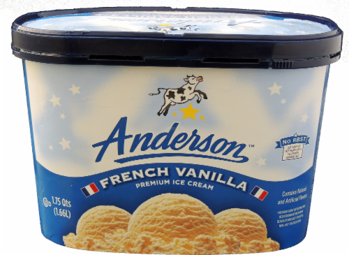 Anderson™ French Vanilla Ice Cream Perspective: front