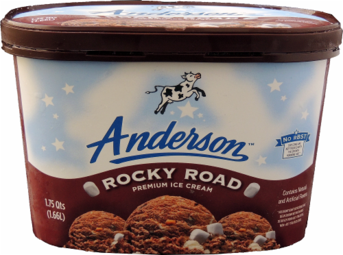 Anderson Rocky Road Ice Cream Perspective: front