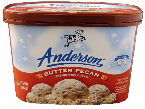 Anderson™ Butter Pecan Ice Cream Tub Perspective: front