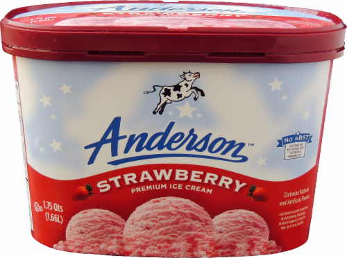 Anderson™ Strawberry Ice Cream Perspective: front