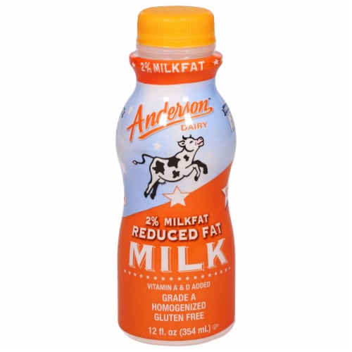 Anderson Dairy 2% Reduced Fat Milk Perspective: front