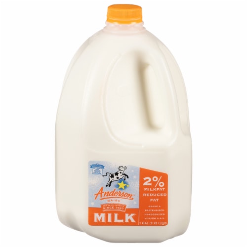 Anderson 2% Reduced Fat Milk Perspective: front