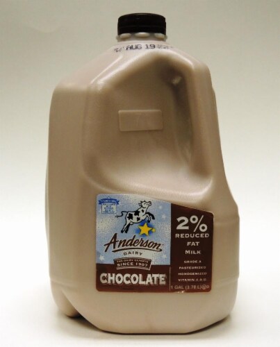 Anderson 2% Chocolate Milk Perspective: front