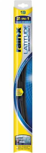 Rain-X 19 Inch Latitude Windshield Wiper Blade Perspective: front