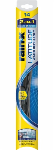 Rain-X 14 Inch Latitude Windshield Wiper Blade Perspective: front