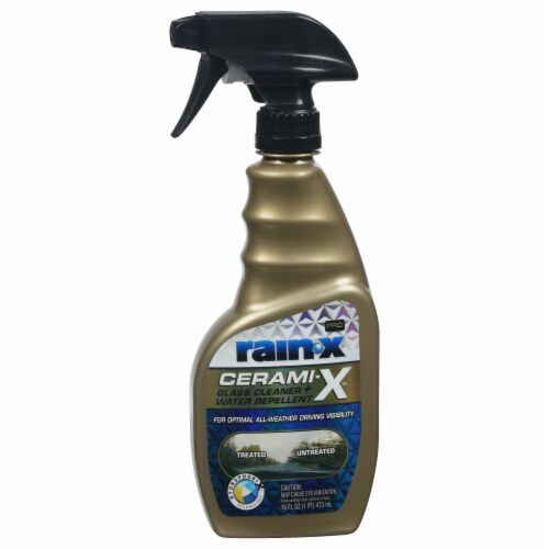 Rain-X® Cerami-X™ Glass Cleaner + Water Repellent Perspective: front