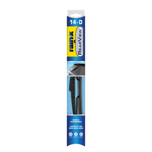 Rain-X® Rearview Wiper Blade 14-D Perspective: front