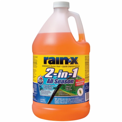 Rain-X 2-in-1 all season windshield wiper fluid, one gallon. 7c - Lil Dusty  Online Auctions - All Estate Services, LLC