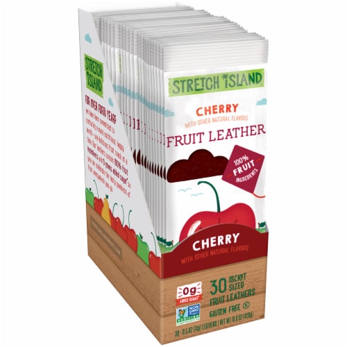 Stretch Island Original Fruit Leather Cherry Perspective: front