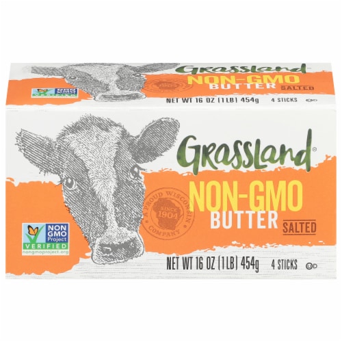 Grassland® Salted Sweet Cream Butter Perspective: front