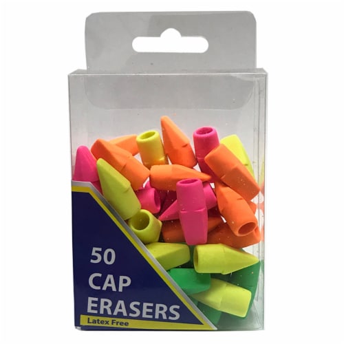 HQ Advance Cap Erasers - Neon Perspective: front