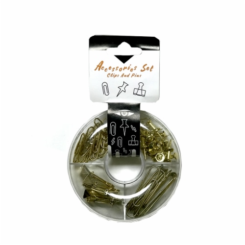 A&W Products Donut Clips and Pins Accessories Set Perspective: front