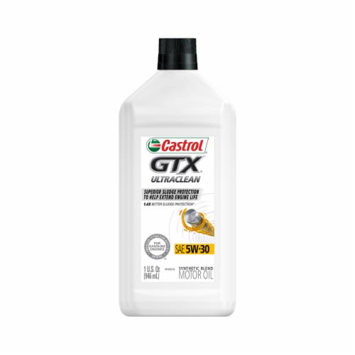 Castrol GTX 5W-30 SAE Motor Oil, 1 qt - Kroger