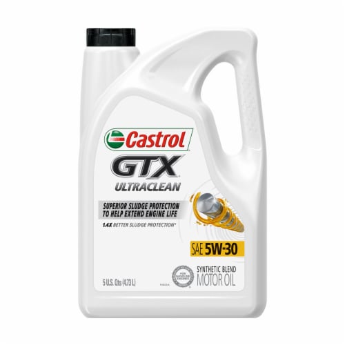 Castrol GTX 5W-30 SAE Motor Oil, 5 qt - Kroger