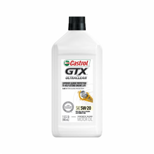 Castrol GTX 5W 20 SAE Motor Oil 1 qt Food 4 Less