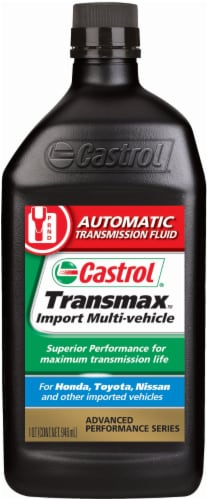 Castrol Transmax Import Multi-Vehicle Automatic Transmission Fluid Perspective: front