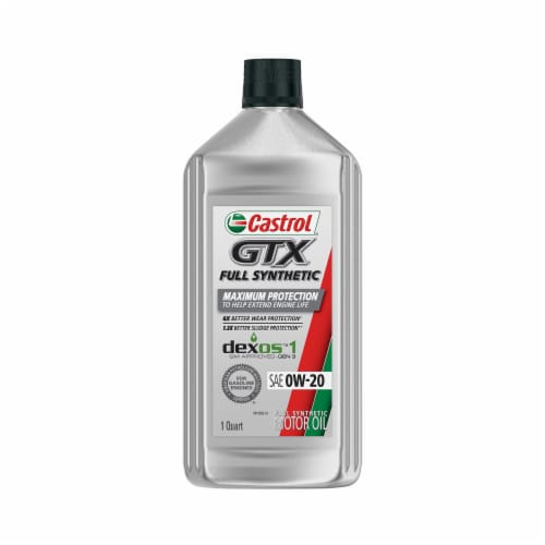 Castrol GTX 10W-40 SAE Motor Oil, 1 qt - Gerbes Super Markets