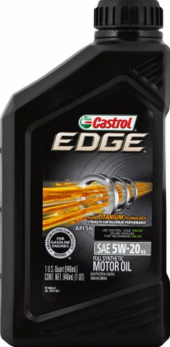 Castrol Edge 5W-30 SAE Full Synthetic Motor Oil, 1 qt - Pay Less Super  Markets