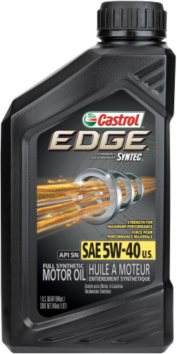 Castrol Edge® SAE 5W-40 Full Synthetic Motor Oil, 1 qt - Kroger