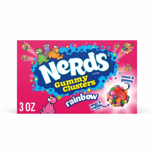 Nerds® Rainbow Gummy Clusters, 3 oz - Kroger