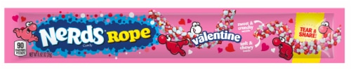Nerds Valentine Rope Candy Perspective: front