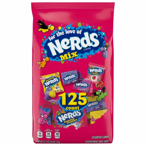 Nerds® Mix Assorted Halloween Candy Perspective: front