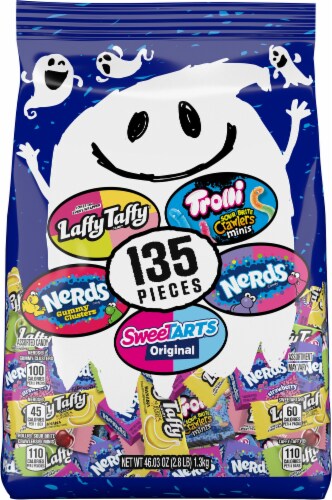 SweeTARTS® Ghost Goodies Halloween Candy Mix Perspective: front