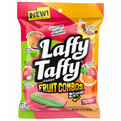 Laffy Taffy® Fruit Combos Candy Perspective: front