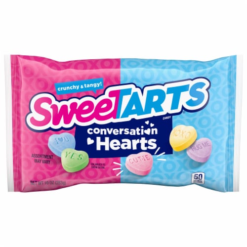 Sweetarts Candy, Conversation Hearts - 10 oz