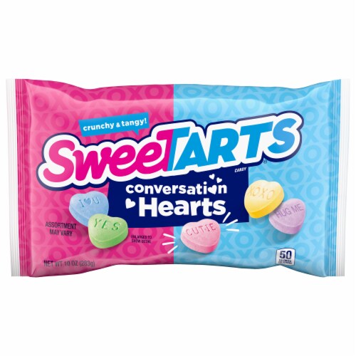 Sweetarts® Conversation Hearts Perspective: front