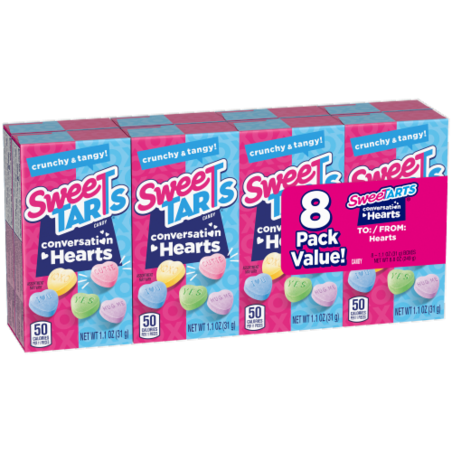 SweeTARTS® Hearts Valentines Candy To/From Boxes Perspective: front
