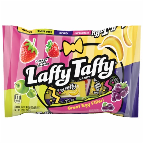 Laffy Taffy Assorted Mini Bars Candy Bag Perspective: front