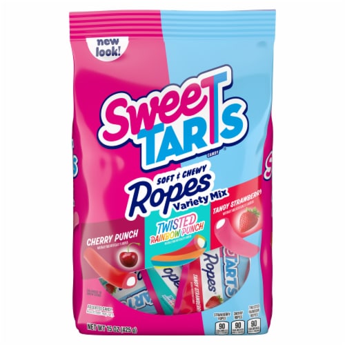 Sweetarts® Soft & Chewy Ropes Variety Pack Perspective: front
