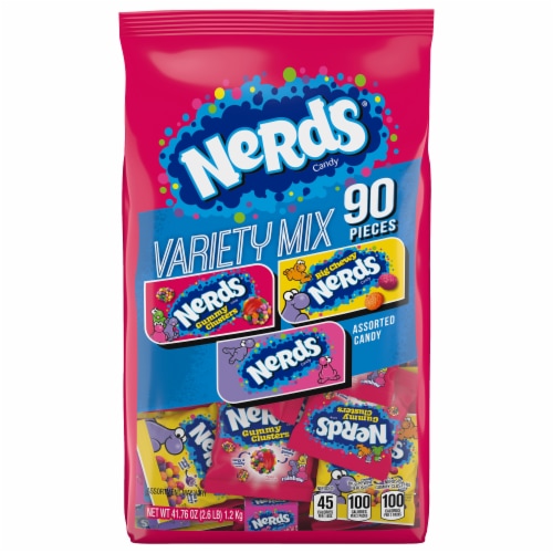 Nerds® Variety Mix Candy Bag Perspective: front