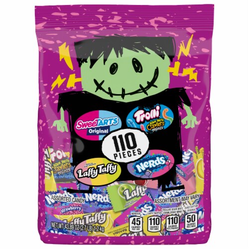 Sweetarts® Franken Favorite Assorted Halloween Candy Bag Perspective: front